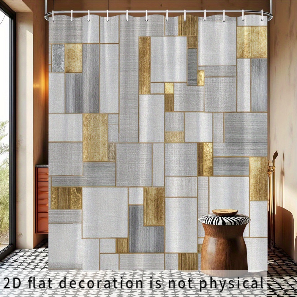 Wodoodporna geometryczna abstr – Home Bathroom Tiles Design recenzja i cena